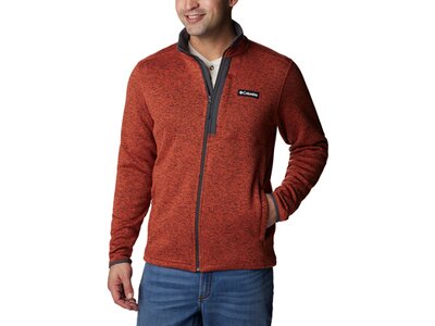 COLUMBIA-Herren-Fleece-Sweater Weather™ Full Zip Orange
