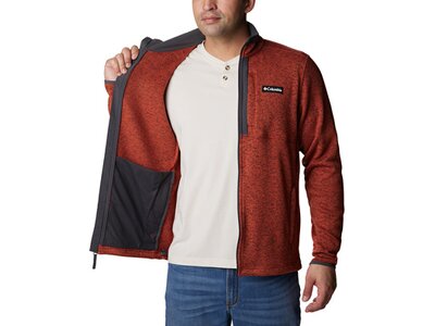 COLUMBIA-Herren-Fleece-Sweater Weather™ Full Zip Orange