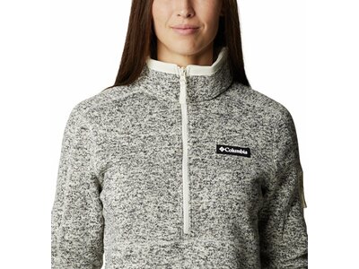 COLUMBIA Damen Fleece W Sweater Weather™ 1/2 Zip Grau