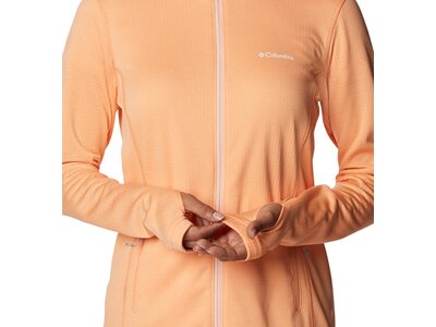 COLUMBIA-Damen-Fleece-W Park View™ Grid Fleece Full Zip Orange