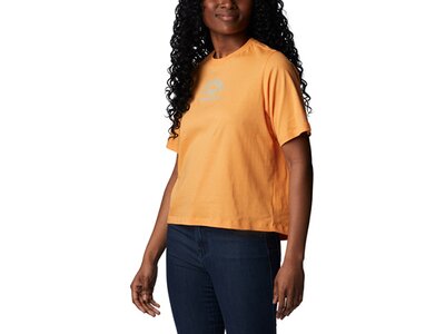 COLUMBIA Damen Shirt North Cascades™ Relaxed Tee Orange