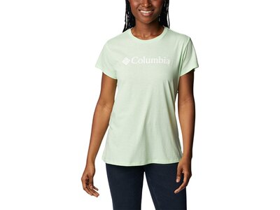 COLUMBIA-Damen-T-Shirt-Columbia Trek™ SS Graphic Tee Grün