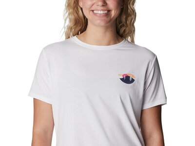 COLUMBIA-Damen-T-Shirt-Sun Trek™ Graphic Tee II Weiß