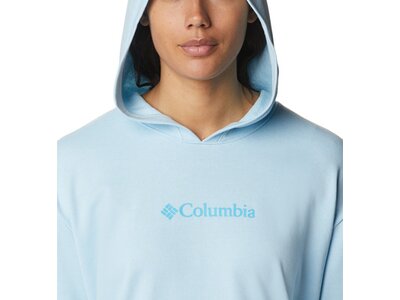 COLUMBIA Columbia Logo III French Terry Hoodie Blau