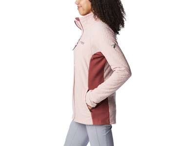 COLUMBIA Damen Rolli Titan Pass 3.0 Full Zip Fleece Pink