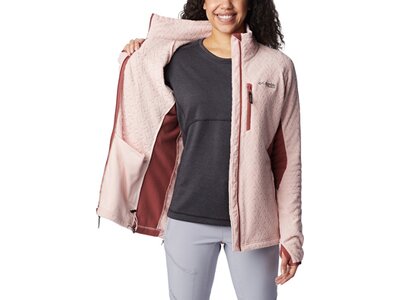 COLUMBIA Damen Rolli Titan Pass 3.0 Full Zip Fleece Pink