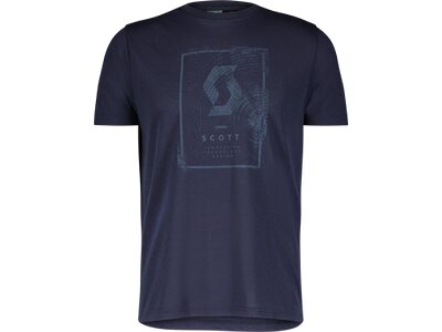 SCOTT Herren Hemd SCO Shirt M's Defined DRI SS Blau