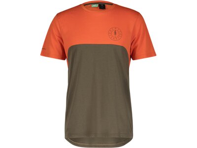 SCOTT Herren Hemd SCO Shirt M's Trail Flow DRI SS Orange