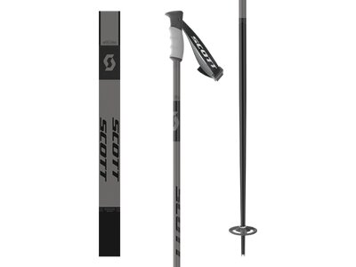SCOTT Herren Alpin-Skistock SCO Pole Signature Grau
