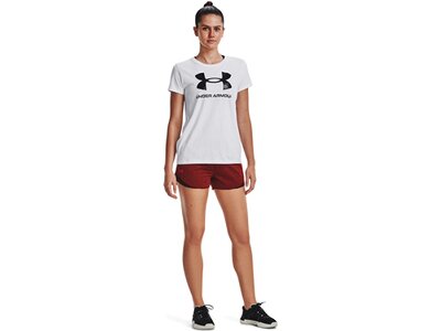 UNDER ARMOUR Damen Shorts Play Up Twist Shorts 3.0 Rot