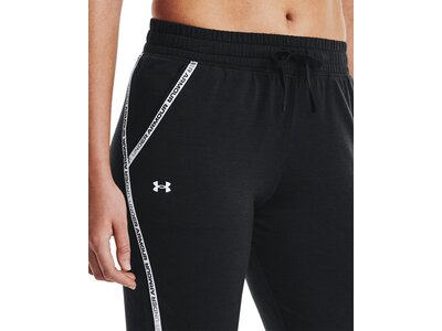 UNDER ARMOUR Damen UA Rival Taped Hose aus French Terry Pink