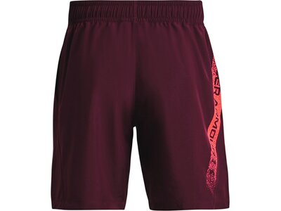 UNDER ARMOUR Herren Shorts Woven Graphic Shorts Lila
