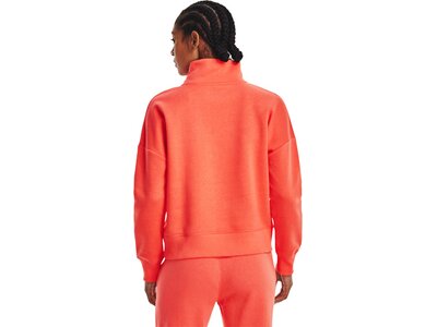 UNDER ARMOUR Damen Sweatshirt RIVAL FLEECE HZ Orange