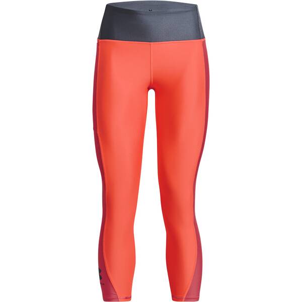 UNDER ARMOUR Damen Tight ARMOUR BLOCKED ANKLE LEGGING › Rot  - Onlineshop Intersport