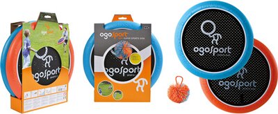 OGOSPORT Set, 2 Ogo Softdiscs (orange+ blau) +1 OGO Ball 000 -