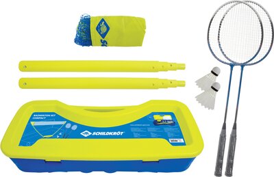 SK Badminton Set COMPACT im Kunststoffkoffer 000 -