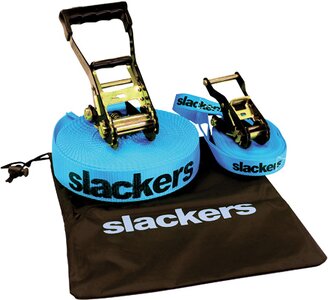 SLACKERS Slackline CLASSIC 15m, 5cm breit,inkl.Teaching Line 000 -
