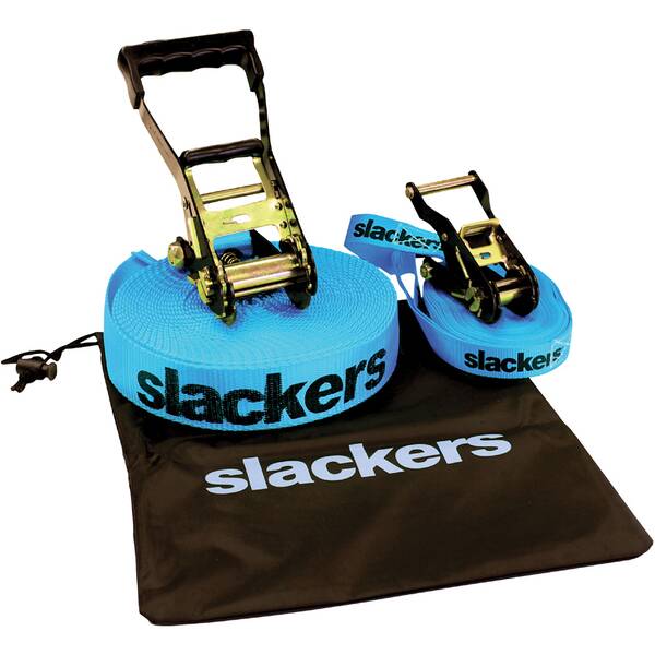 SLACKERS Slackline CLASSIC 15m, 5cm breit,inkl.Teaching Line 000 -