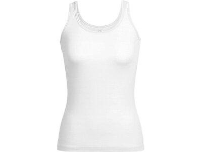 ICEBREAKER Damen Funktionsunterhemd / Unterhemd "Women´s Siren Tank" Weiß