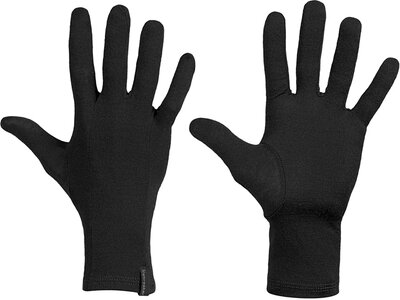 ICEBREAKER Handschuhe / Unterzieh-Handschuhe "Gloveliner" Schwarz