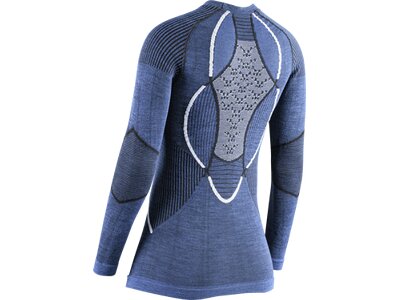 X-BIONIC Damen Unterhemd CLIMALIGHT 4.0 MERINO Blau