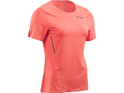 CEP Damen Run Shirt Short Sleeve Orange
