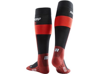 CEP Damen merino socks, skiing, tall, v2,women Rot
