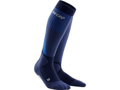 CEP Damen Ski Touring Compression Socks Blau