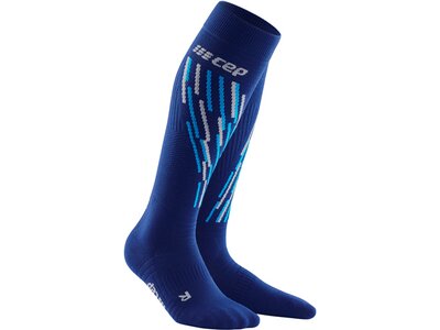CEP Damen Ski Thermo Socks Blau
