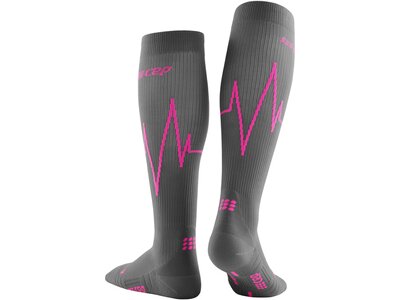 CEP Damen Heartbeat Socks Grau