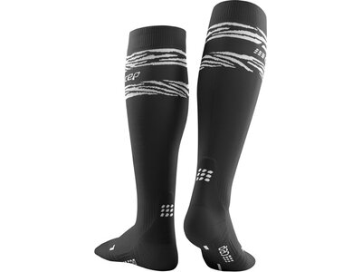 CEP Damen Animal Compression Socks Grau