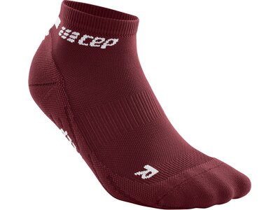 CEP Damen the run socks, low cut, v4, wom Rot