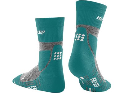 CEP Damen Hiking Merino Mid Cut Socks Blau