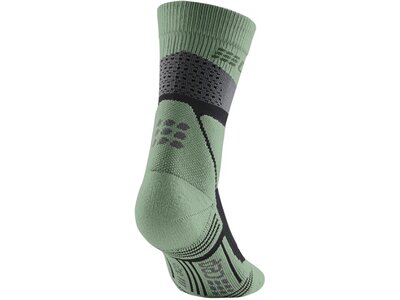CEP Damen Socken max cushion socks, hiking, mid cut, women Grün
