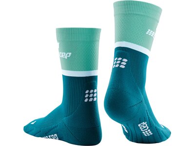 CEP Damen the run socks, mid cut, v4 Blau