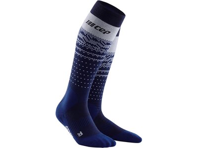 CEP Herren Ski Thermo Merino Compression Socks Blau