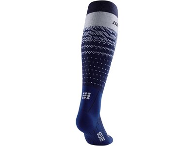 CEP Herren Ski Thermo Merino Compression Socks Blau