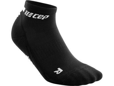 CEP Herren the run socks, low cut, v4, men Schwarz