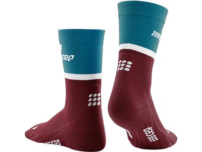 CEP Herren the run socks, mid cut, v4 Blau