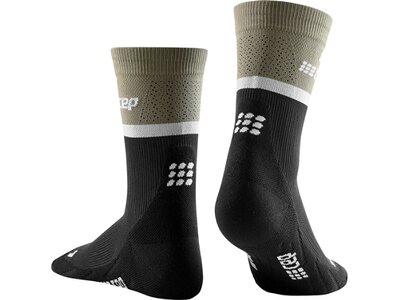 CEP Herren the run socks, mid cut, v4 Grün