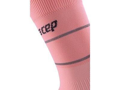 CEP Damen Reflective Mid Cut Socks Pink