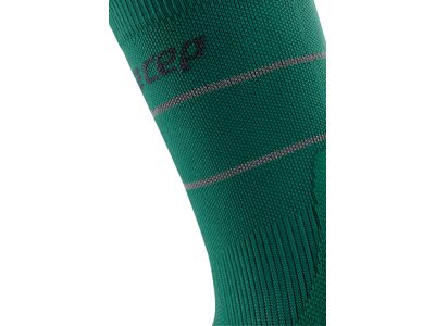 CEP Herren Reflective Mid Cut Socks Grün