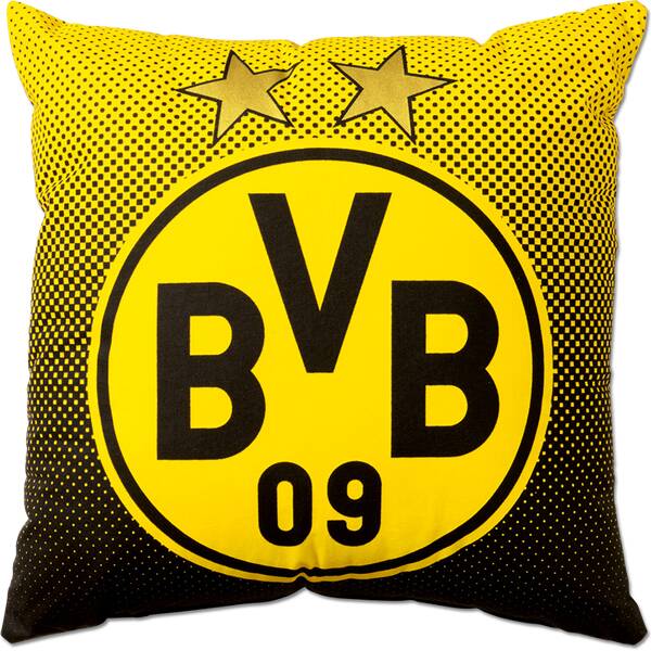 BVB-Kissen mit Emblem (40x40cm)
