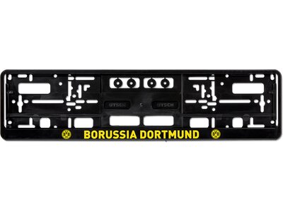 BVB Borussia Dortmund-Kennzeichenverst Bunt