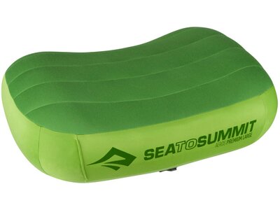 SEA TO SUMMIT Reisekissen Aeros Premium Pillow Large Lime Grün