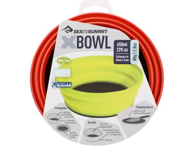 SEA TO SUMMIT Camping Zubehör X-Bowl Red Rot