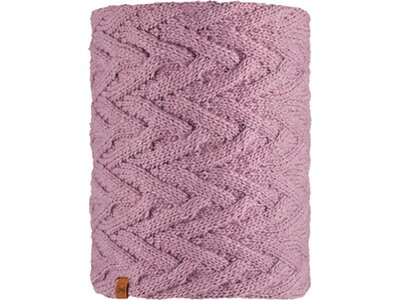 BUFF Herren Schal Knitted & Fleece Neckwarmer Pink