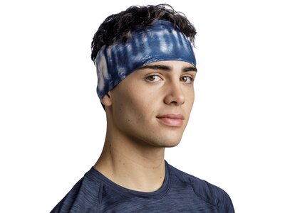 BUFF Herren Coolnet UV Wide Headband Blau