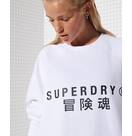 Vorschau: Superdry Damen Swetshirt Training Graphic OS Crew