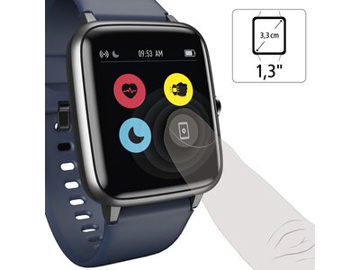 HAMA Smartwatch Fit Watch 4900 Blau
